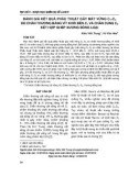 Đánh giá kết quả phẫu thuật gãy mất vững C1-C2 do chấn thương bằng vít khối bên C1 và chân cung C2 kết hợp ghép xương đồng loại