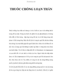 THUỐC CHỐNG LOẠN THẦN