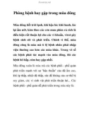 Phòng bệnh hay gặp trong mùa đông