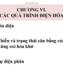 Bài giảng Hoá học đại cương: Chương 6 - ThS. Trần Thị Minh Nguyệt