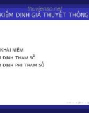 Bài giảng Lý thuyết xác suất và thống kê toán: Chương 8 - Phạm Thị Hồng Thắm