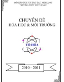 Chuyên đề: Hóa học và môi trường