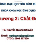 Chương 2: Chất Độn