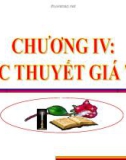 Bài giảng Chương 4: Học thuyết giá trị