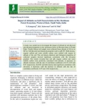 Impact of altitudes on soil characteristics in dry deciduous forest ecosystem, Western Ghats, Tamil Nadu, India