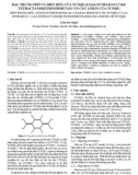 Đặc trưng phổ và điện hóa của TCNQF4(2,3,5,6-Tetraflo-7,7,8,8- Tetracyanoquinondimetan) và các anion của TCNQF4