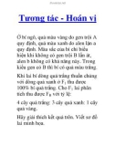 Tương tác - Hoán vị