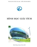 Hình học giải tích: Phần 1 - Mai Quang Vinh