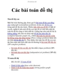 Các bài toán đồ thị