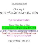 Bài giảng Xác suất thống kê: Chương 1 - ThS. Nguyễn Phương (2014)