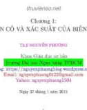 Bài giảng Xác suất thống kê: Chương 1 - ThS. Nguyễn Phương (ĐH Ngân hàng TP. Hồ Chí Minh)