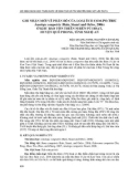 Ghi nhận mới về phân bố của loài ếch com po tric amolops compotrix (bain, stuart and orlov, 2006) ở Khu Bảo tồn thiên nhiên Pù Hoạt, huyện Quế Phong, tỉnh Nghệ An