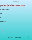 HÓA ĐẠI CƯƠNG B2 - CHƯƠNG 2 - Bài 1