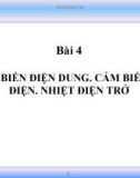 Bài giảng Phần tử tự động: Bài 4 - GV. Vũ Xuân Đức