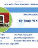 Bài giảng Kỹ thuật vi xử lý (TS.Phạm Hoàng Duy) - Chương 8: Ghép nối 8088 với bộ điều khiển ngắt