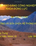 BÀI THẢO LUẬN BẢO DƯỠNG VÀ SỮA CHỮA HỆ THỐNG KHỞI ĐỘNG