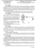 Đề thi tuyển sinh vào lớp 10 môn Vật lý năm 2023-2024 (chuyên) - Sở GD&ĐT Vĩnh Phúc