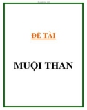 ĐỀ TÀI MUỘI THAN 