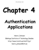 Authentication Applications