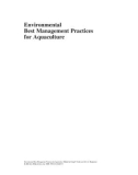 Ebook Environmental best management practices for aquaculture: Part 1