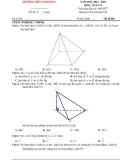 Đề thi học kì 2 môn Toán lớp 11 năm 2023-2024 - Trường THPT Nam Đàn 1, Nghệ An (24 mã đề)