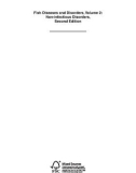 Ebook Fish diseases and disorders (Vol 2: Non-infectious disorders - 2/E): Part 1