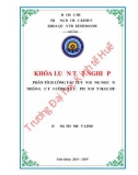 Khóa luận tốt nghiệp Quản trị kinh doanh: Phân tích công tác tuyển dụng nguồn nhân lực tại công ty Cổ phần Dệt May Huế