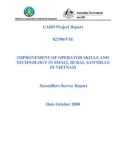 Báo cáo dự án khoa học: IMPROVEMENT OF OPERATOR SKILLS AND TECHNOLOGY IN SMALL RURAL SAWMILLS IN VIETNAM (Sawmillers Survey Report)