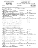 Đề thi giữa học kì 2 môn Hóa học lớp 12 năm 2023-2024 - Trường THPT Võ Chí Công, Quảng Nam