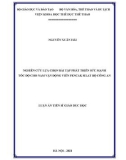 Luận án Tiến sĩ Giáo dục học: Nghiên cứu lựa chọn bài tập phát triển sức mạnh tốc độ cho nam vận động viên Pencak Silat Bộ Công an