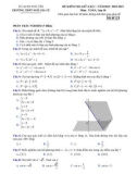 Đề thi giữa học kì 1 môn Toán lớp 10 năm 2022-2023 có đáp án - Trường THPT Ngô Gia Tự