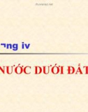 Nước dưới đất