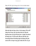 Phục hồi file Zip bị hỏng chỉ với vài cú click chuột