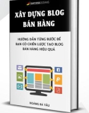 Xây dựng blog bán hàng