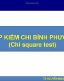 Bài giảng Nghiên cứu khoa học - Bài 7: Phép kiểm chi bình phương (Chi square test)