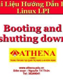 Booting and shutting down