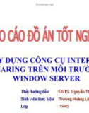 Đồ án tốt nghiệp: Xây dựng công cụ sharing trên mạng Internet