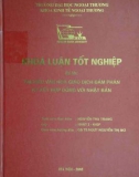 Khóa luận tốt nghiệp: Tìm hiểu văn hoá giao dịch đàm phán ký kết hợp đồng với Nhật Bản