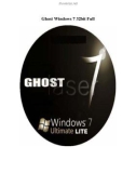 Ghost Windows 7 32bit Full