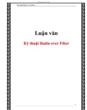 Luận văn: Kỹ thuật Radio over Fiber