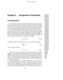 Integration of Functions part 1