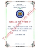 Khóa luận tốt nghiệp Quản trị kinh doanh: Đo lường văn hoá doanh nghiệp tại khách sạn Hương Giang Resort & Spa bằng phần mềm CHMA