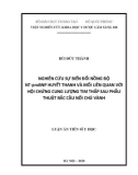 Luận án Tiến sĩ Y học: Nghiên cứu sự biến đổi nồng độ NT-proBNP huyết thanh và mối liên quan với hội chứng cung lượng tim thấp sau phẫu thuật bắc cầu nối chủ vành