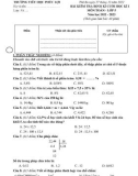 Đề thi học kì 1 môn Toán lớp 5 năm 2022-2023 - Trường Tiểu học Phúc Lợi, Long Biên