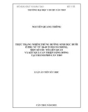 Luận án Tiến sĩ Y học: Thực trạng nhiễm trùng đường sinh dục dưới ở phụ nữ từ 18-49 tuổi có chồng, một số yếu tố liên quan và kết quả can thiệp cộng đồng tại thành phố Cần Thơ