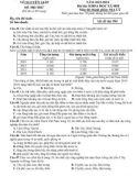 Đề thi thử tốt nghiệp THPT môn Địa lí năm 2023-2024 - Trường THPT chuyên Võ Nguyên Giáp (Lần 1)