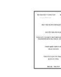 Tóm tắt Luận văn Thạc sĩ Quản lý công: Năng lực cán bộ Ủy ban nhân dân cấp xã tại thành phố Buôn Ma Thuột tỉnh Đắk Lắk