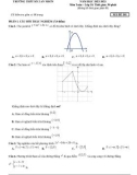 Đề thi giữa học kì 2 môn Toán lớp 10 năm 2022-2023 - Trường THPT số 2 An Nhơn, Bình Định