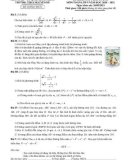 Đề thi khảo sát chất lượng môn Toán lớp 9 năm 2020-2021 có đáp án - Trường THCS Nguyễn Du