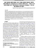 Ghi nhận mới sinh vật cộng sinh ngoài trên Hải sâm vú Holothuria nobilis (Selenka, 1867) và Hải sâm lựu Thelenota annanas (Jaeger, 1833) bị bệnh lở loét